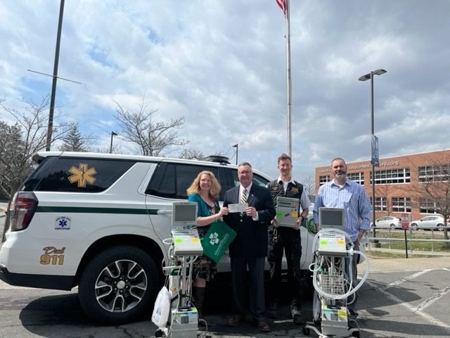 Donation of LTV 1200 ventilators outside Columbia Memorial Health