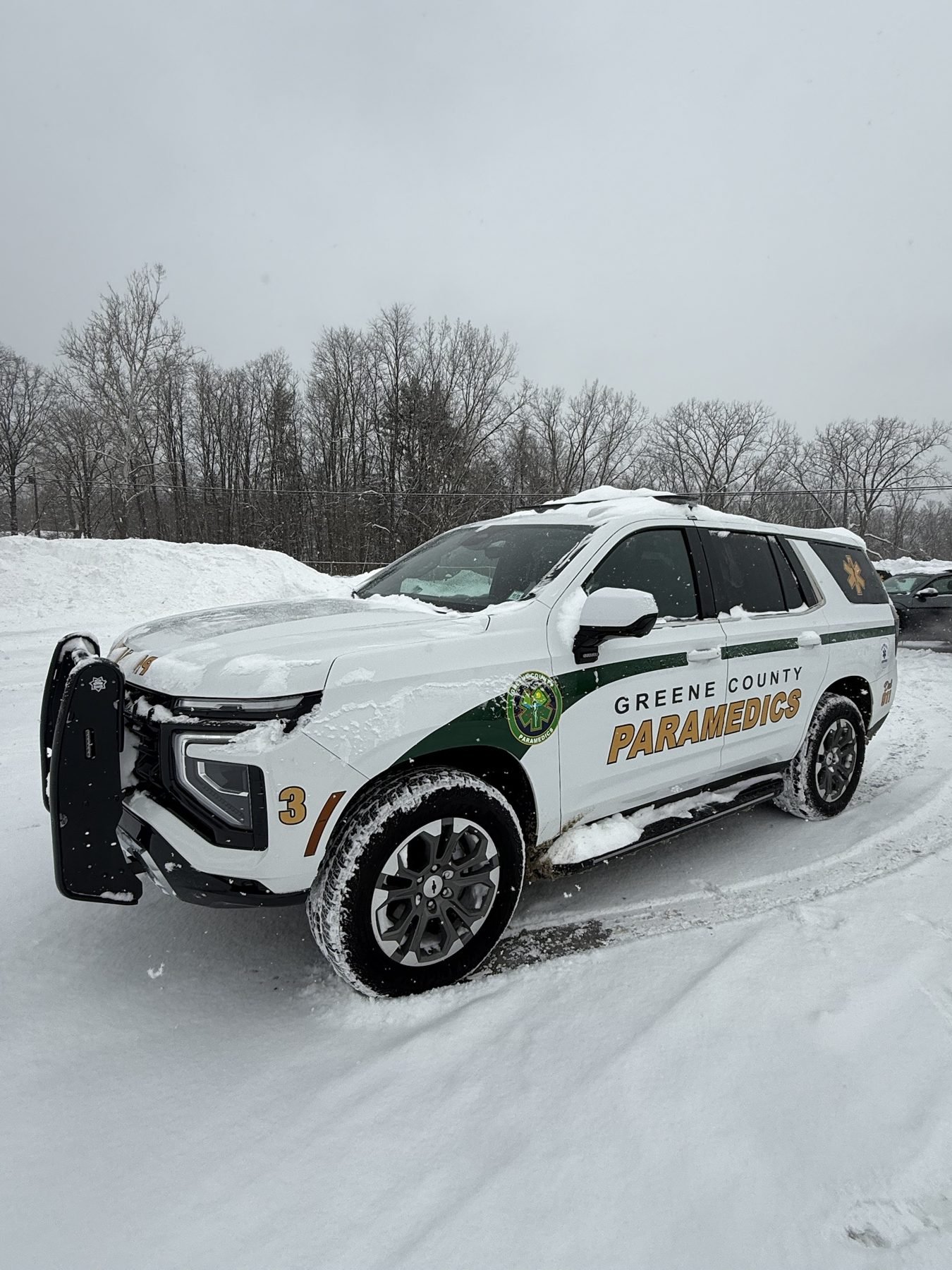 Medic 3 in deep snow